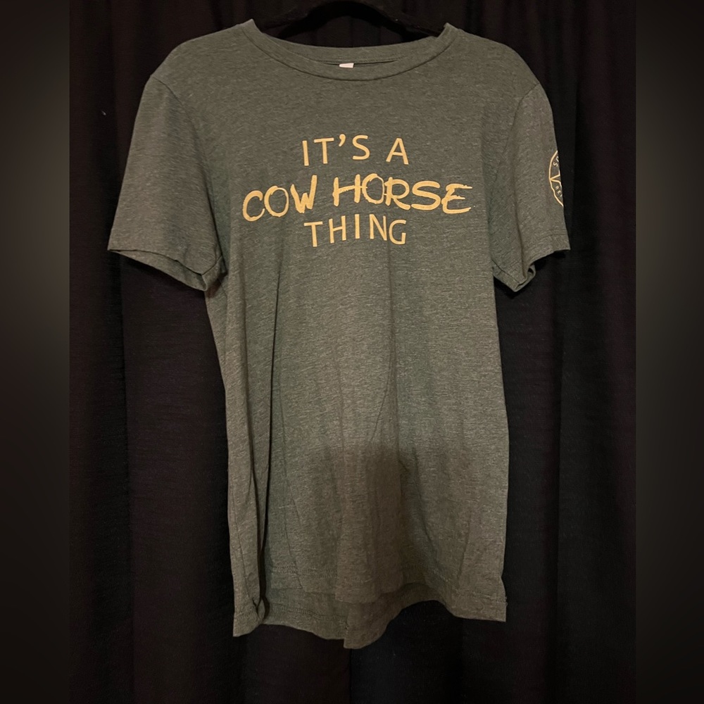 Green “It’s A Cow Horse Thing” STRCHA T-Shirt